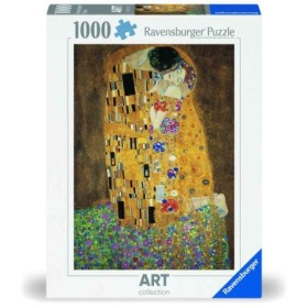 Puzzle Gustav Klimt sarutul 1000 piese design nou
